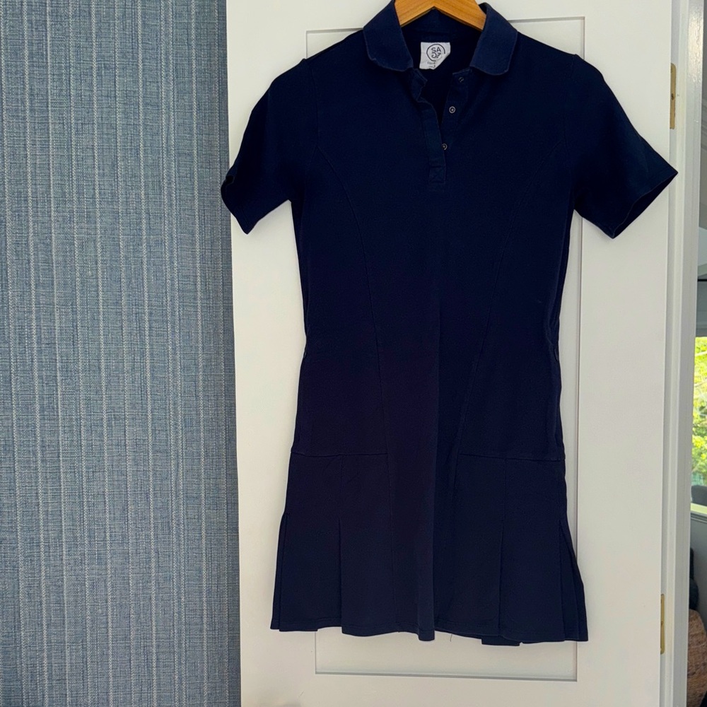 Classic Navy Tennis Dress (size small)